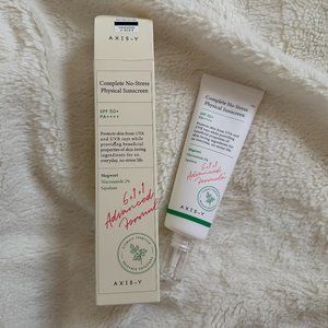 Axis-Y Complete No-Stress Physical Sunscreen